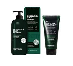 Cặp Dầu Gội/Xả Chống Rụng Tóc Pretty Skin Bio Solution Scalp Shampoo 500ml