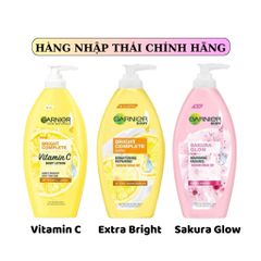 Sữa Dưỡng Thể Toàn Thân Garnier Bright Complete Body Lotion 400ml - Thái Lan