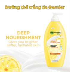 Sữa Dưỡng Thể Toàn Thân Garnier Bright Complete Body Lotion 400ml - Thái Lan