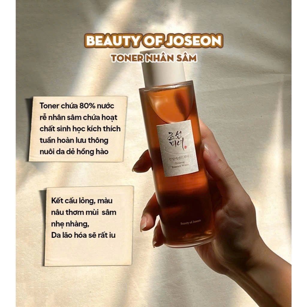Nước hoa hồng Beauty Of Joseon Ginseng Essence Water 150ml