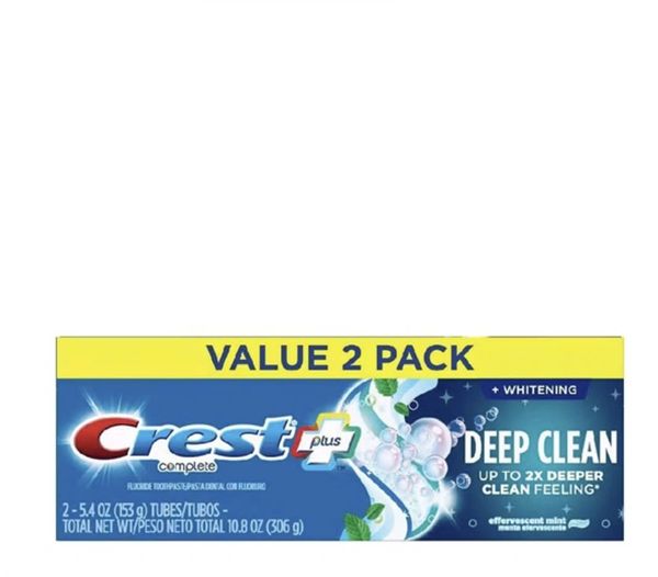 Kem Đánh Trắng Răng Làm Sạch Sâu Crest Complete Whitening + Deep Clean