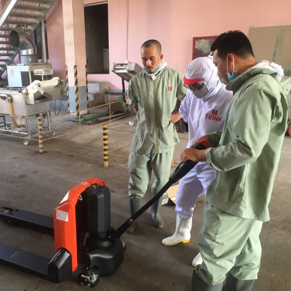 Xe nâng tay điện Toyota BT Tyro