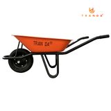  Xe rùa thùng tôn cam dày 0.9mm, sườn sơn tĩnh điện, bánh hơi 3.50-8, tải trọng 150 Kg 