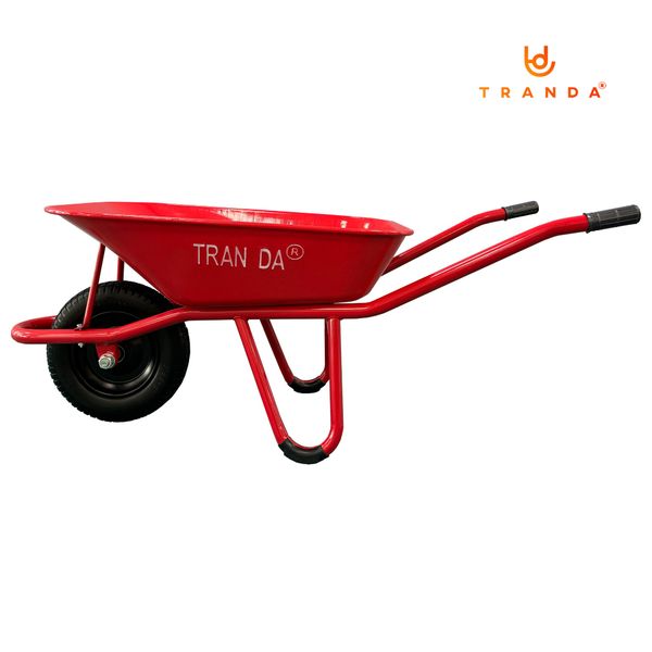 Xe rùa thùng tôn đỏ dày 1.4mm, sườn sơn tĩnh điện, bánh hơi 3.50-8, tả ...
