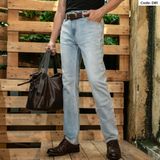  Quần Jeans Nam D80–D81-D82-D83 – Form Regular, Ống Đứng, Wash Màu 