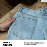  Quần Jeans Nam D80–D81-D82-D83 – Form Regular, Ống Đứng, Wash Màu 