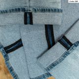  Quần Jeans Nam D80–D81-D82-D83 – Form Regular, Ống Đứng, Wash Màu 