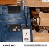  Quần Jeans Nam D80–D81-D82-D83 – Form Regular, Ống Đứng, Wash Màu 