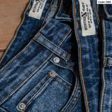  Quần Jeans Nam D80–D81-D82-D83 – Form Regular, Ống Đứng, Wash Màu 