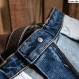  Quần Jeans Nam D80–D81-D82-D83 – Form Regular, Ống Đứng, Wash Màu 