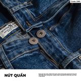  Quần Jeans Nam D80–D81-D82-D83 – Form Regular, Ống Đứng, Wash Màu 