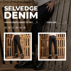  Quần Jeans Nhật D101 – Selvedge Denim Cao Cấp Phong Cách Menswear 