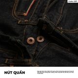  Quần Jeans Nam D97 Selvedge – Denim Cao Cấp, Form Chuẩn 