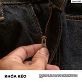  Quần Jeans Nam D97 Selvedge – Denim Cao Cấp, Form Chuẩn 