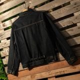  Áo Khoác Jean Nhật K32 – Selvedge Denim, Form Crop Thời Thượng 
