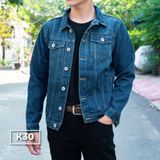  Áo Khoác Jean Nam Bụi Bặm K29–K30-K31  Cá Tính Phong Cách Streetwear 