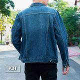  Áo Khoác Jean Nam Bụi Bặm K29–K30-K31  Cá Tính Phong Cách Streetwear 