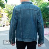  Áo Khoác Jean Nam Bụi Bặm K29–K30-K31  Cá Tính Phong Cách Streetwear 