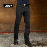  Quần Jeans Nam Mộc Nhuộm Xám  D107 – Form Slimfit, Co Giãn Thoải Mái 