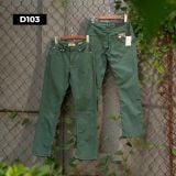  Quần Jeans Nam Mộc Nhuộm Xanh D103 – Form Slimfit, Co Giãn Thoải Mái 