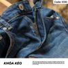  Quần Short Jeans Nam S130 – Xanh Wash Sáng Co Giãn Thoải Mái 