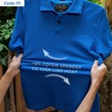  Áo Polo Nam P1 Xanh Cobal – Thời Trang & Cá Tính Cho Phái Mạnh 