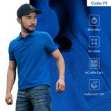  Áo Polo Nam P1 Xanh Cobal – Thời Trang & Cá Tính Cho Phái Mạnh 