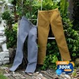  QKAKI DÀI MỘC NHUỘM DUSTY 4 MÀU 2210 