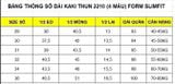  QKAKI DÀI MỘC NHUỘM DUSTY 4 MÀU 2210 