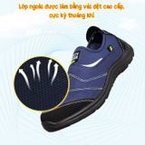  Giày Bảo Hộ YUKON S1P Không Dây Siêu Nhẹ Safety Jogger 
