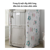  Áo Trùm Máy Giặt COMCOM Chống Nước, Chống Bụi, Chống Nắng – Phù Hợp Máy 7kg–16kg, Nhiều Họa Tiết Đẹp 