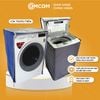  Áo Trùm Máy Giặt COMCOM Vải Dù Cao Cấp – Chống Thấm, Chống Nắng, Bền Đẹp 3–5 Năm 