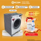  Áo Trùm Máy Giặt Cửa Trước COMCOM Vải Da Cao Cấp – Che 5 Mặt, Chống Nắng Mưa, Bảo Vệ Hiệu Quả 