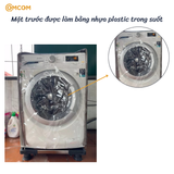  Áo Trùm Máy Giặt Cửa Trước COMCOM Vải Da Cao Cấp – Che 5 Mặt, Chống Nắng Mưa, Bảo Vệ Hiệu Quả 