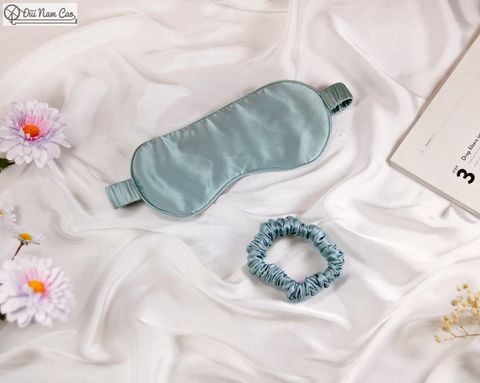 Bịt mắt satin 100% tơ tằm (20cmx9 cm)