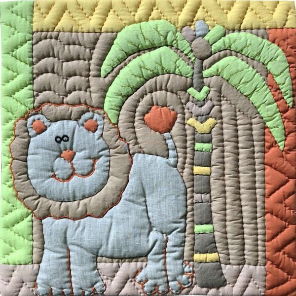 Gối hình sư tử 40x40cm