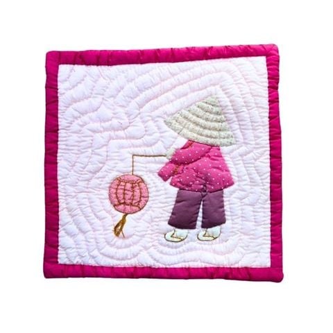 Gối hình cô gái size 40x40cm