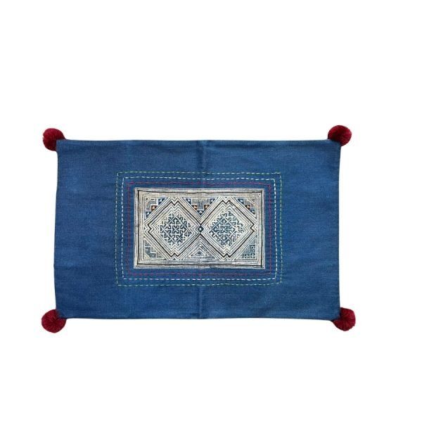 Gối thổ cẩm 55x35cm