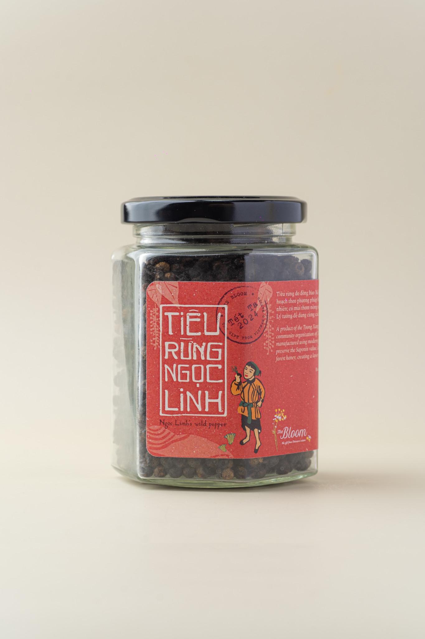 Tiêu rừng Ngọc Linh (hủ 100 gram) the gift from Vietnam's nature