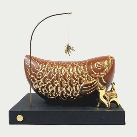 Đại Cat gốm mộc