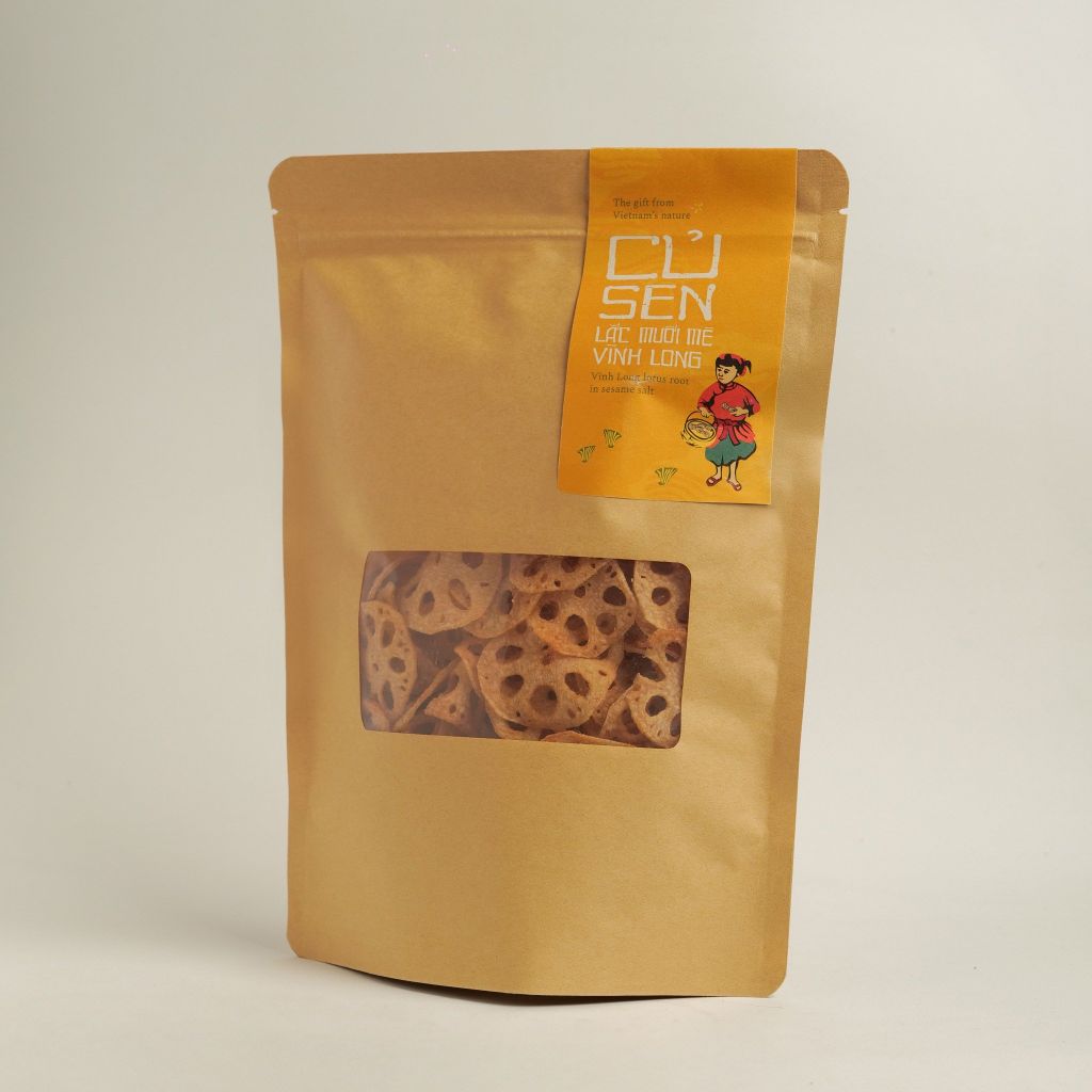 Củ Sen lắc muối mè Vĩnh Long - Vinh Long Lotus root with sesame salt