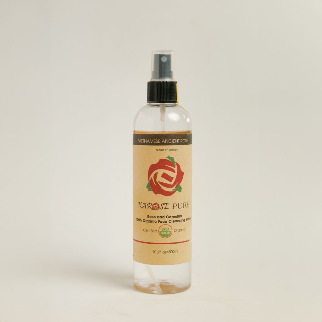 Nước lau mặt hoa hồng Karose Pure