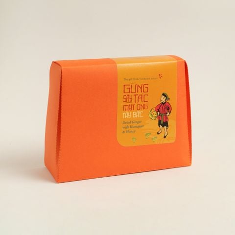 Gừng Tây Bắc sấy tắc, mật ong 80gr