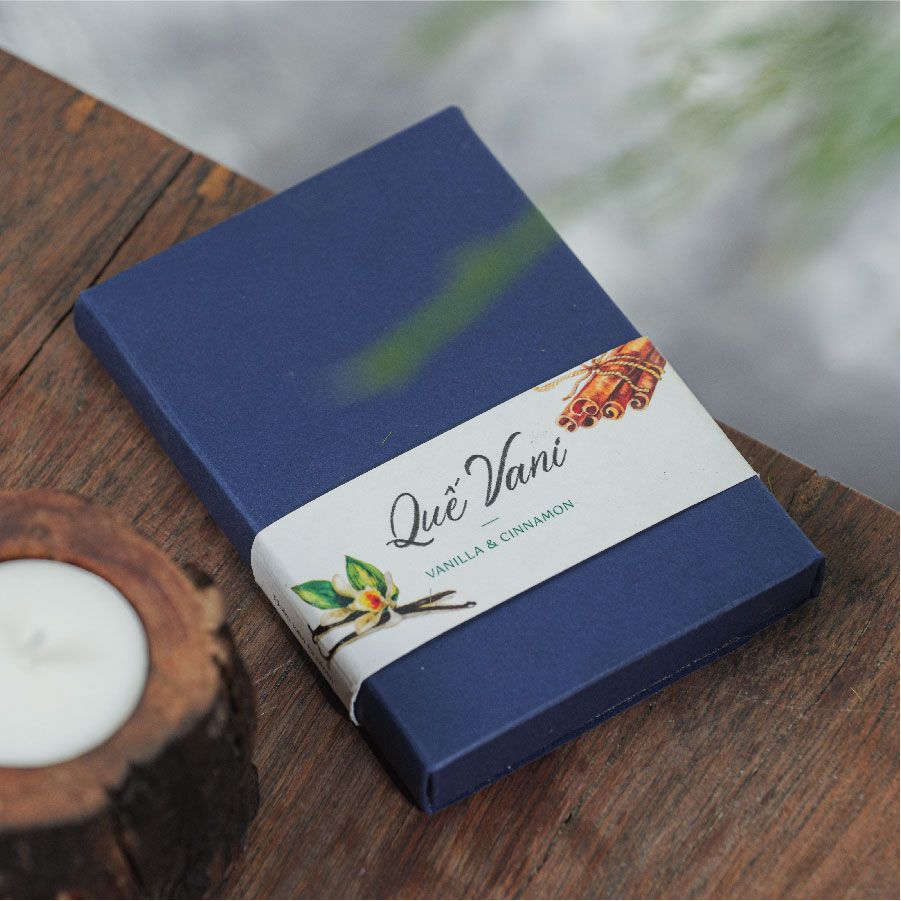 Bộ set 6 nến tealight Quế & Vani - Tea-light Candle Cinnamon & Vanilla