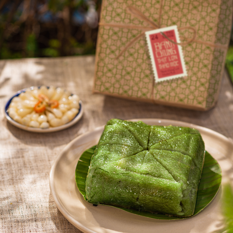 Bánh chưng thịt lợn thảo mộc