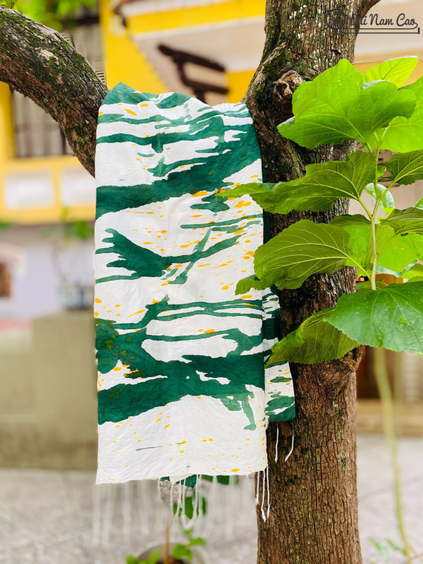 Khăn họa sỹ vẽ tay(80cmx  180cm)