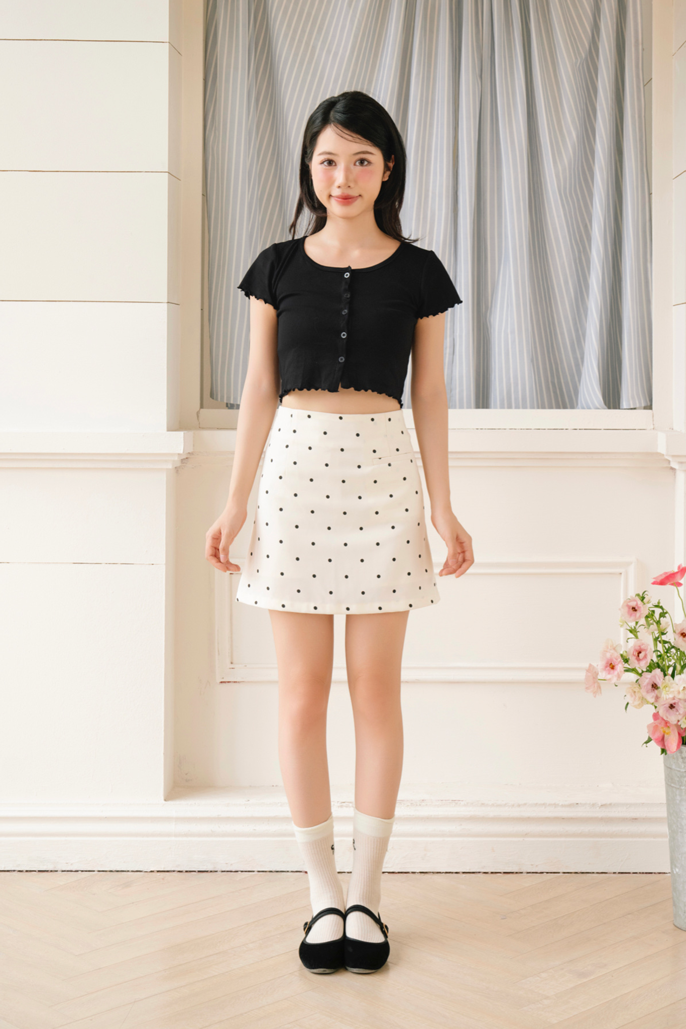 Polka Dot Skirt