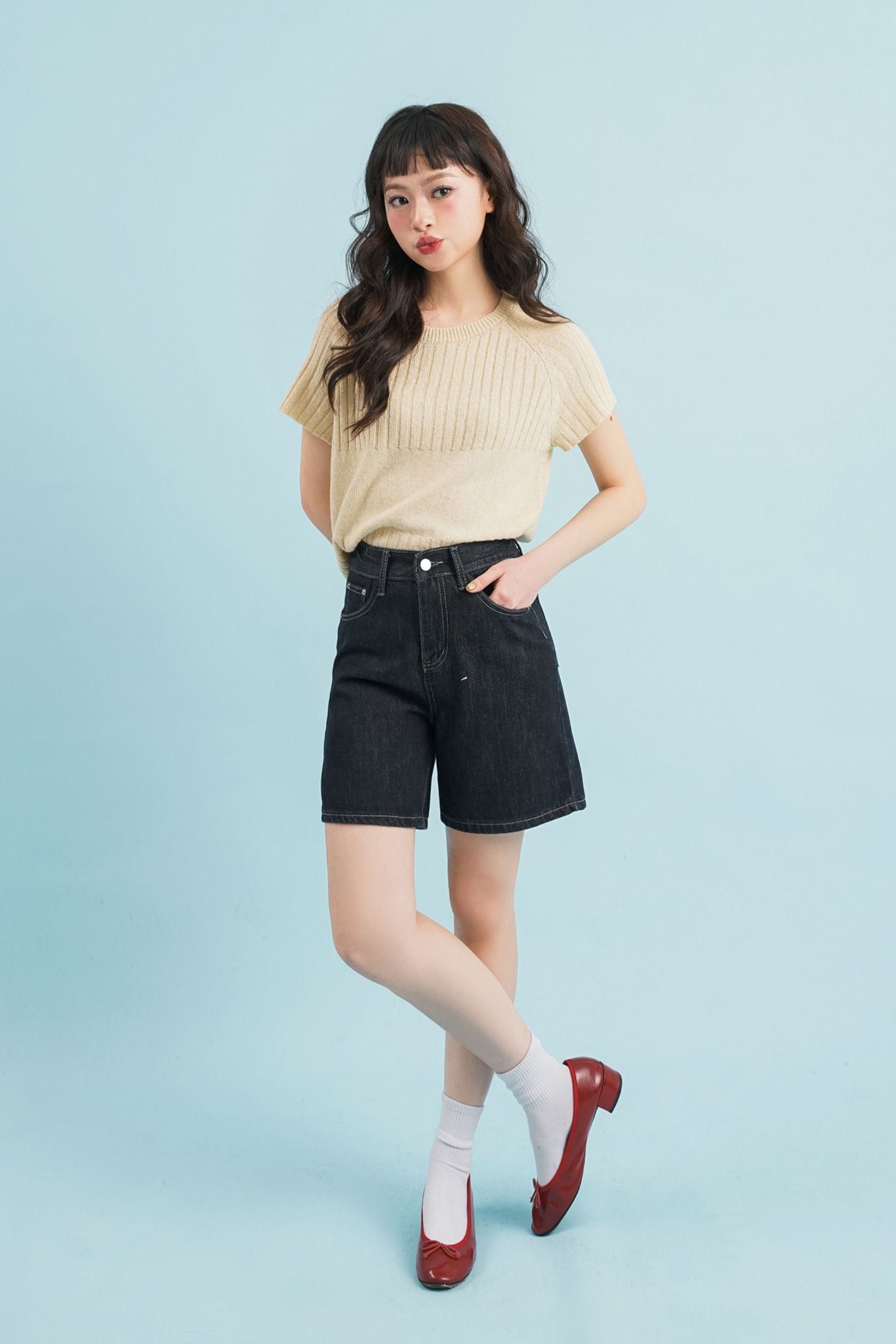 Pomee Knit Top