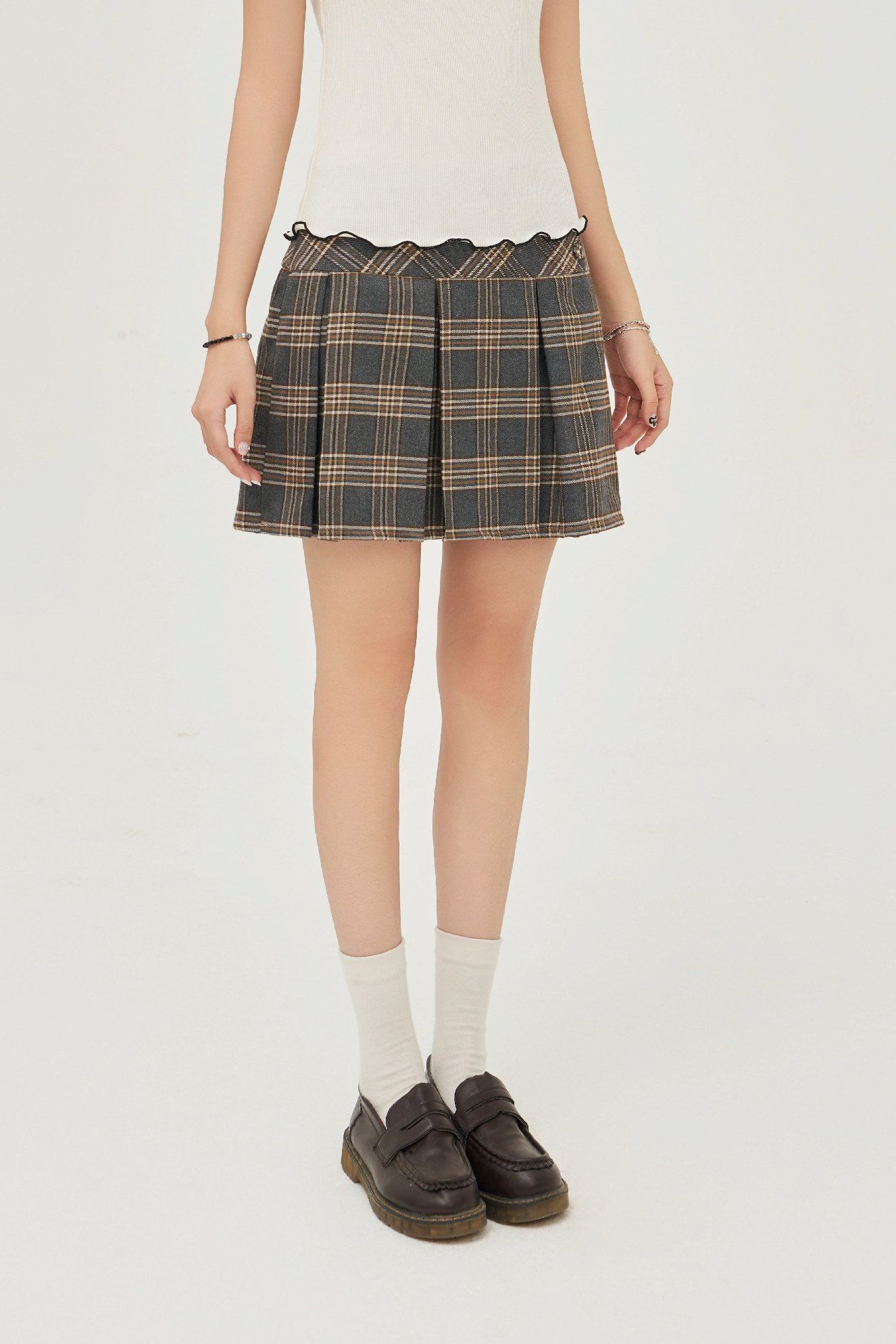 Flared Mini Skirt