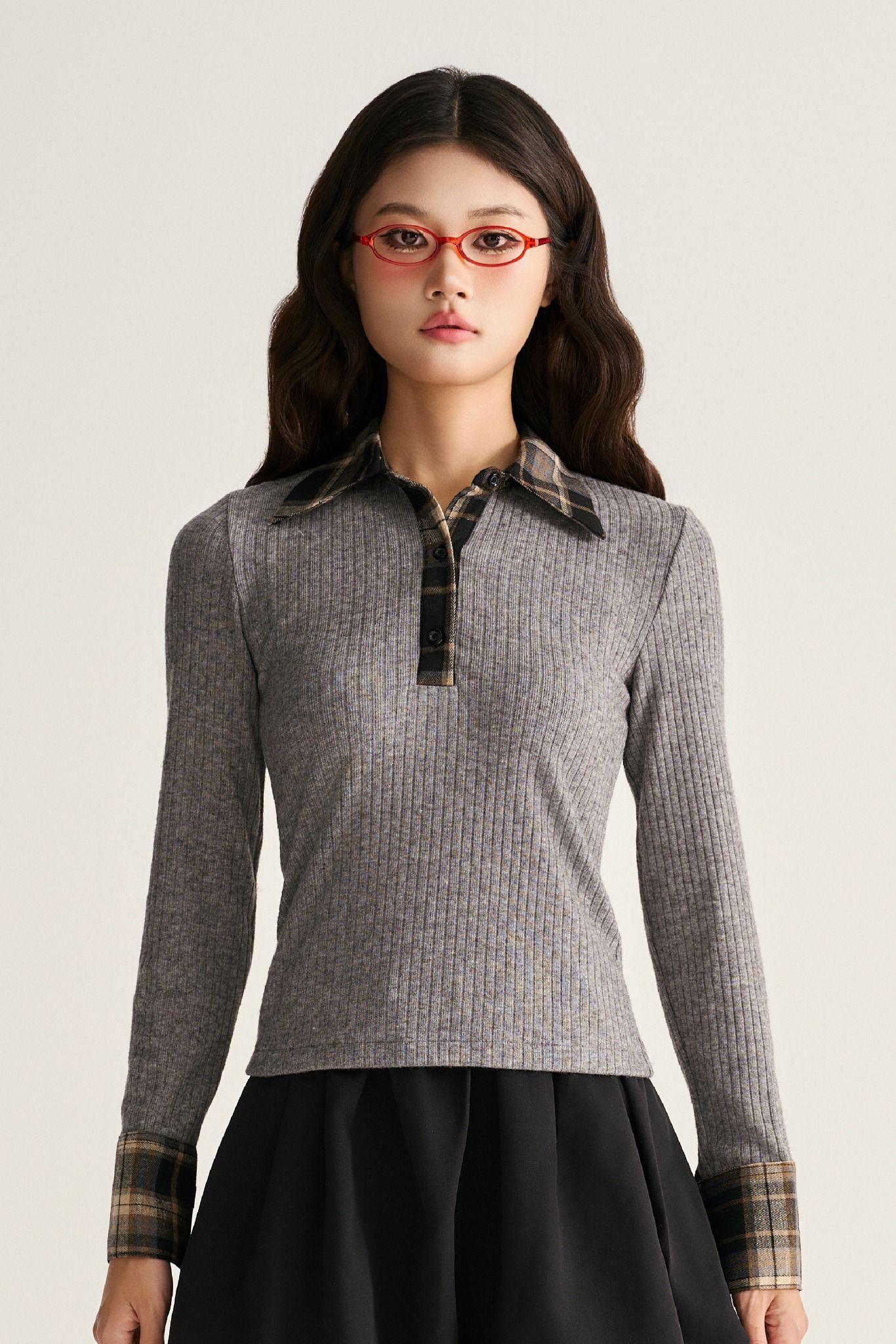 Hoody Knit Top